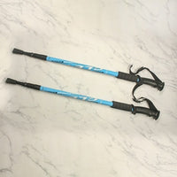 Dual 53in Telescopic Aluminum alloy Trekking Pole