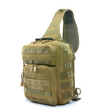 900D Large Military Sling Backpack, EDC Tactical Shoulder Bag for Outdoor, Camping, Trekking