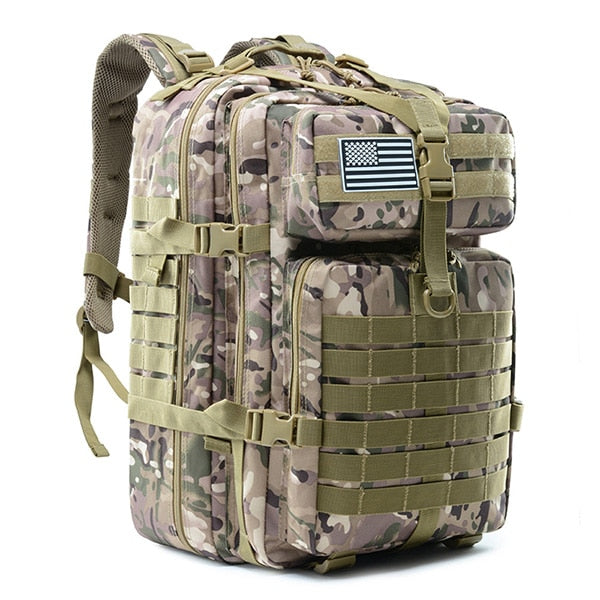 50L Large Capacity Military Tactical Assault Backpacks