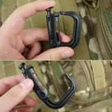 MOLLE CARABINER D Buckles LOT Of 5