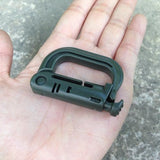 MOLLE CARABINER D Buckles LOT Of 5