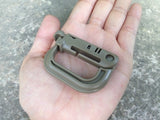 MOLLE CARABINER D Buckles LOT Of 5
