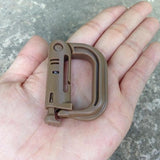 MOLLE CARABINER D Buckles LOT Of 5