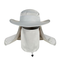 Unique 3 Piece Boonie Hat With Face Shield