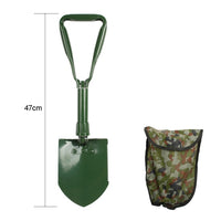 Multi-function Camping Shovel Military Portable Folding shovel Survival Spade Trowel Dibble Pick Emergency Garden Tool