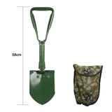 Multi-function Camping Shovel Military Portable Folding shovel Survival Spade Trowel Dibble Pick Emergency Garden Tool