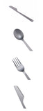 Ultralight Titanium Spoon Fork Knife Set