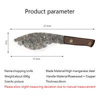 Forged Hammered Steel Field Butchers Slaughtering Cleaver
