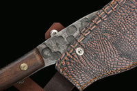 Forged Hammered Steel Field Butchers Slaughtering Cleaver