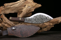 Forged Hammered Steel Field Butchers Slaughtering Cleaver