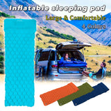 Four seasons Inflatable mattress, Cushion Fast Filling Air Camping beach Mat With Pillow Sleeping Pad light