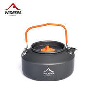 Camping Coffee Cookware Sets Outdoor Tableware Mug Kettle Pot Cooking Teapot Filter Rack Cup