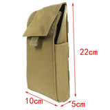 Tactical 25 Round Ammo Shell Pouch, 12 Gauge Molle Waist Bag, Shooting Gun Bullet Holder