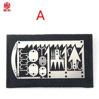Outdoor EDC Stainless Steel Multifunctional Emergency Survival Card