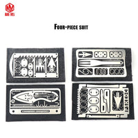 Outdoor EDC Stainless Steel Multifunctional Emergency Survival Card