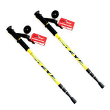 Dual 53in Telescopic Aluminum alloy Trekking Pole