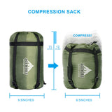 Outdoor Camping Ultralight Heating Winter Sleeping Bag Camp Gear with Heating Pad