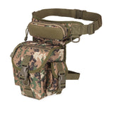 MOLLE Drop Leg Tactical Waist Pack Travel Belt Bag for Hunting, Camping, Cycling