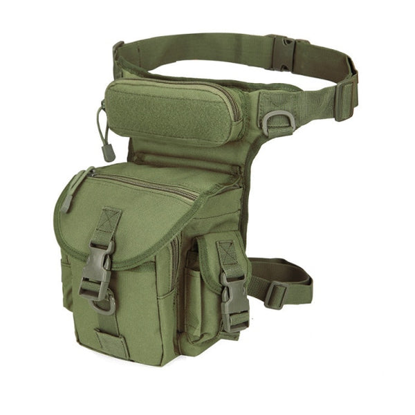 MOLLE Drop Leg Tactical Waist Pack Travel Belt Bag for Hunting, Camping, Cycling