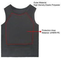 New Bulletproof Vest IIIA level Ultra-comfortable Lightweight Concealed Hidden Inside Wear