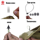 Outdoor EDC Stainless Steel Multifunctional Emergency Survival Card