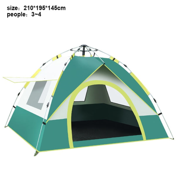 1-4 Person Automatic 4 Season Camping Tent