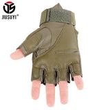 Military Tactical Fingerless Gloves