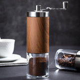 High Quality Portable Manual Coffee Grinder Adjustable Coffee Beans Grinder Stainless Steel