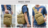 900D Large Military Sling Backpack, EDC Tactical Shoulder Bag for Outdoor, Camping, Trekking