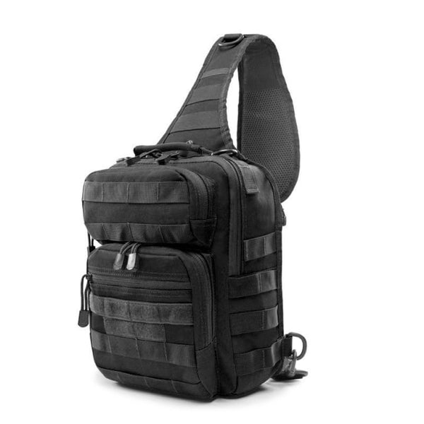 900D Large Military Sling Backpack, EDC Tactical Shoulder Bag for Outdoor, Camping, Trekking