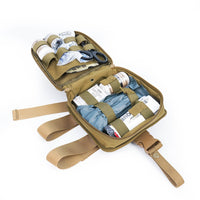 Tactical Leg Drop Pouch Medical First Aid Kit EMT Emergency Bag