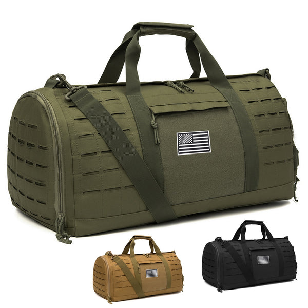 40L Sport Gym Duffle Military Bag, Tactical Travel Duffle Bag