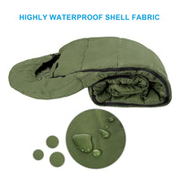 Outdoor Camping Ultralight Heating Winter Sleeping Bag Camp Gear with Heating Pad