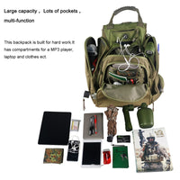 Tactical Hiking 40L Large Capacity trail Bag, Travel Rucksacks