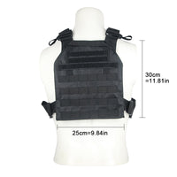 Tactical MOLLE Ballistic Plate Carrier Minimalist Vest