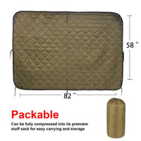 Military Poncho Liner, Quilted Blanket Known By Vets As The "Woobie"