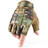 Tactical Military Full And Fingerless Gloves, Combat Protection