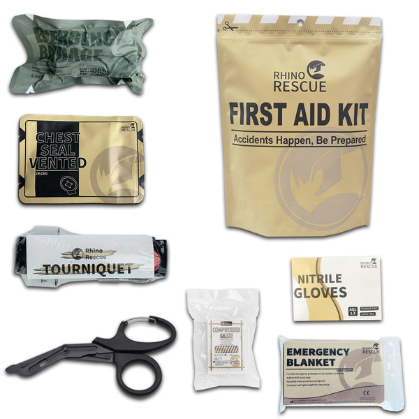 First Aid Survival kit outdoor emergency for camping, hiking or Outdoor adventures