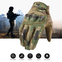 Tactical Military Full Finger and Fingerless Gloves