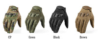 Tactical Military Full Finger and Fingerless Gloves