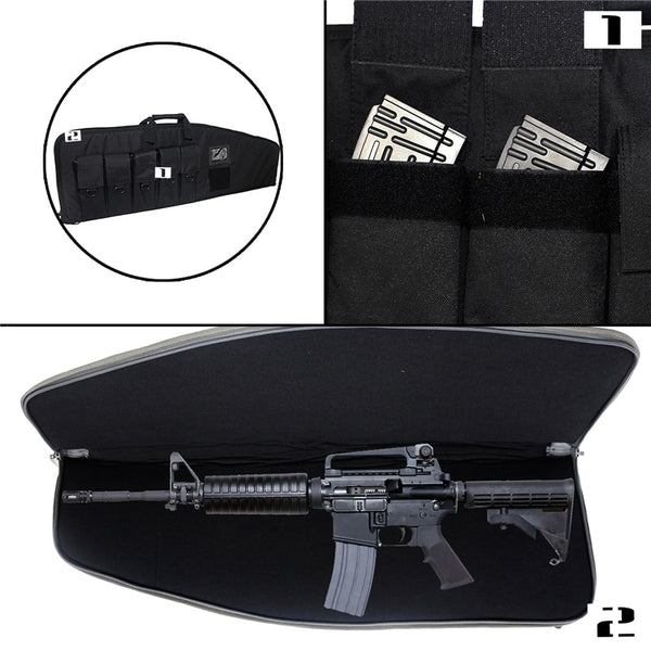 Tactical Rifle Case Gun Bag, Sniper Holster and Hunting Case