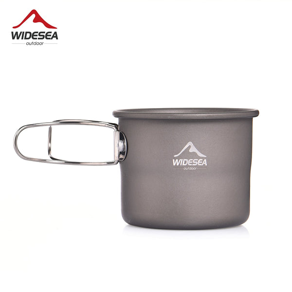 Camping Mug Outdoor Coffee Tea Aluminum Cup Tableware Cooking Supplies Equipment