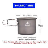 Camping Mug Outdoor Coffee Tea Aluminum Cup Tableware Cooking Supplies Equipment