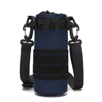 Outdoor Water Bottle Bag, Hunting Water Bottle Carrier Holder with Shoulder Strap