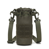 Outdoor Water Bottle Bag, Hunting Water Bottle Carrier Holder with Shoulder Strap