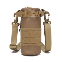 Outdoor Water Bottle Bag, Hunting Water Bottle Carrier Holder with Shoulder Strap