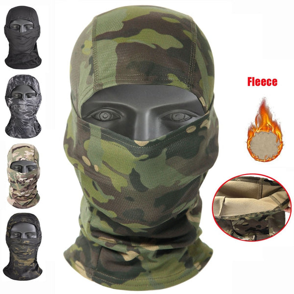 Winter - Tactical Balaclava Thermal Neck Warmer Fleece Full Face Mask