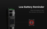 A3 CREE XML2 10W Powerful 5 Mode Flashlight