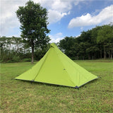 Trekkers Ultralight Waterproof Camping Tents Double Tiers Rod-less Tipi Tent Single One Person 4 Season All Weather for Hunting Hiking