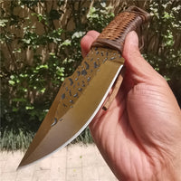 High Quality Pocket Tactical Fixed Blade Knife Rescue Tools Knives  for Camping Hunting Survival Outdoor Activities Mens Gift